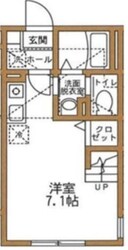 ハーミットクラブハウス追浜Annexの物件間取画像